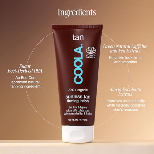 COOLA organic formula with 99% natural ingredients for healthier skin