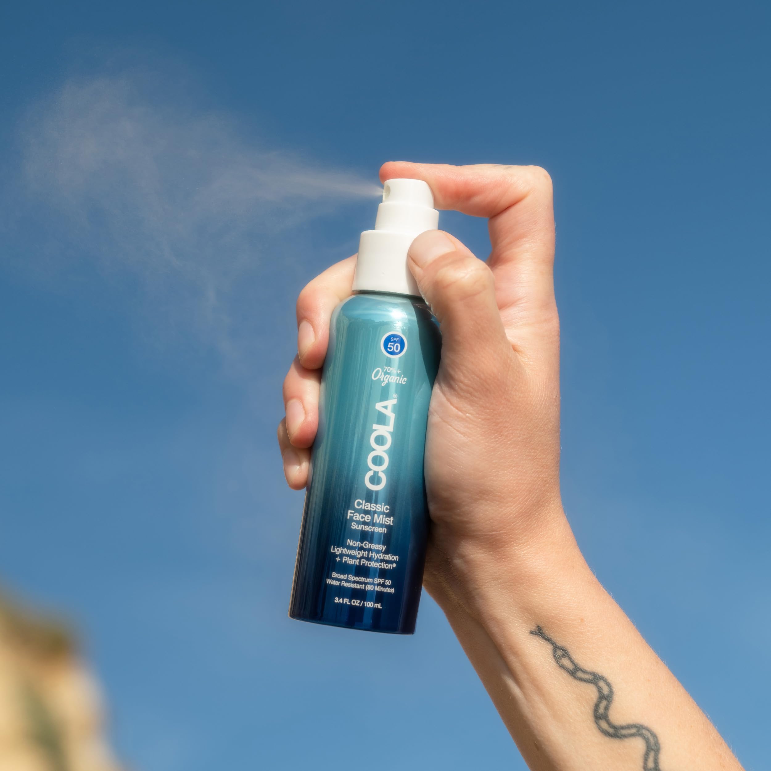 COOLA reef-friendly sunscreen helps protect oceans and marine life.