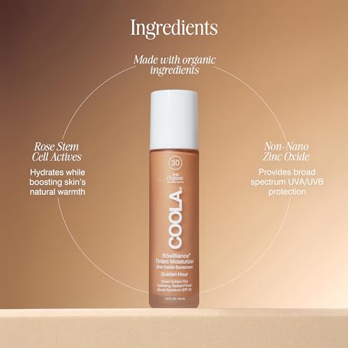 COOLA Rosilliance BB Cream SPF 30 dispenser enables easy application.