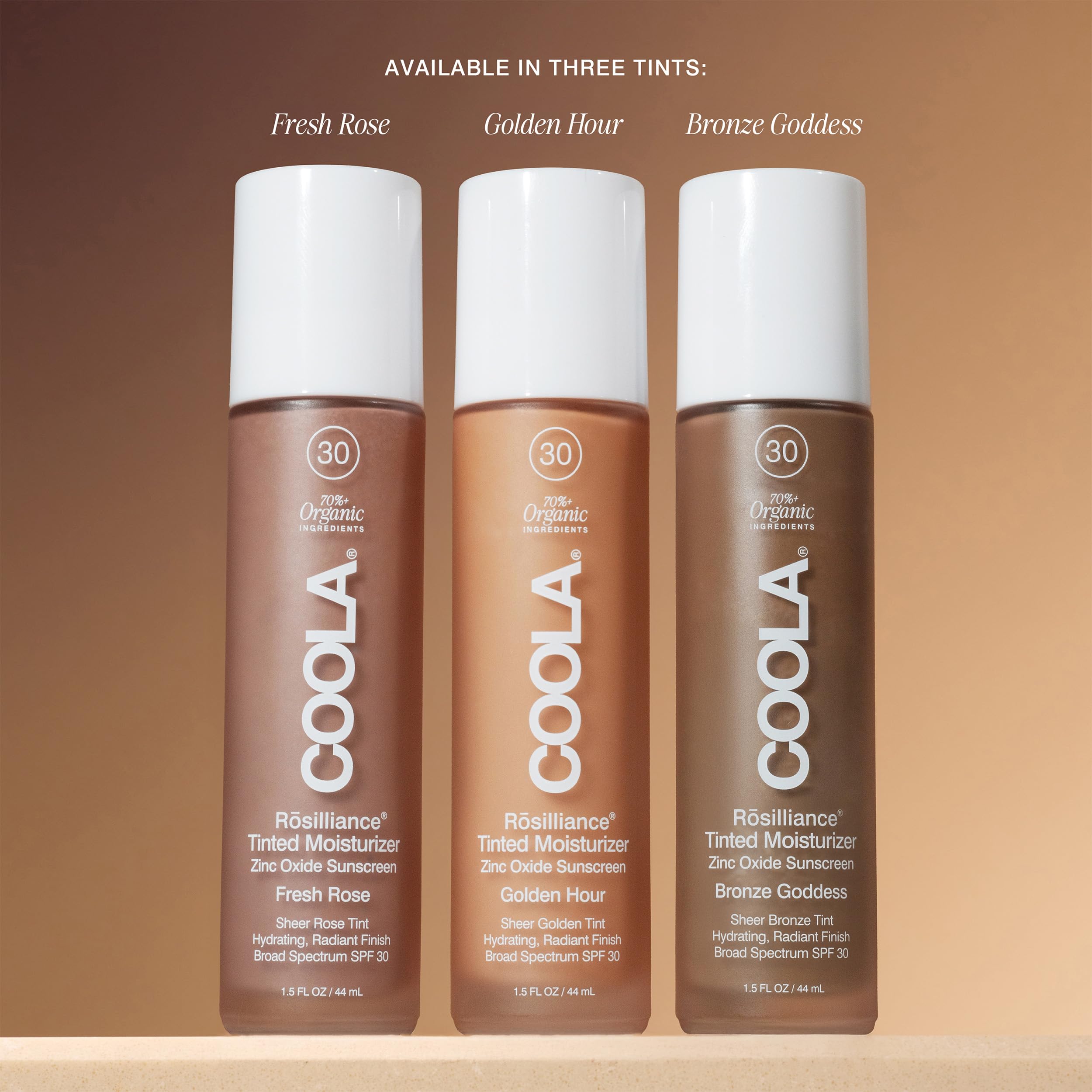 COOLA Rosilliance BB Cream water-resistant formula suitable for light outdoor activities.