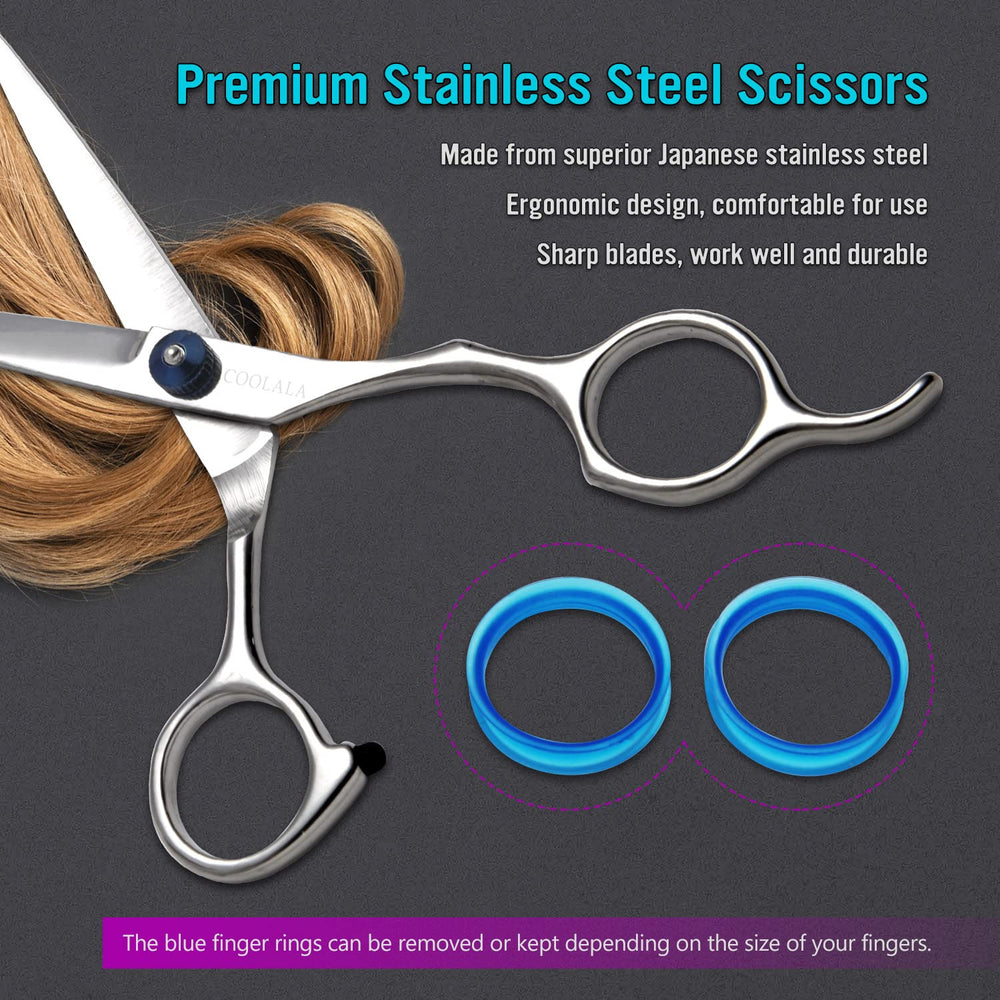 COOLALA includes a hair comb for convenient use