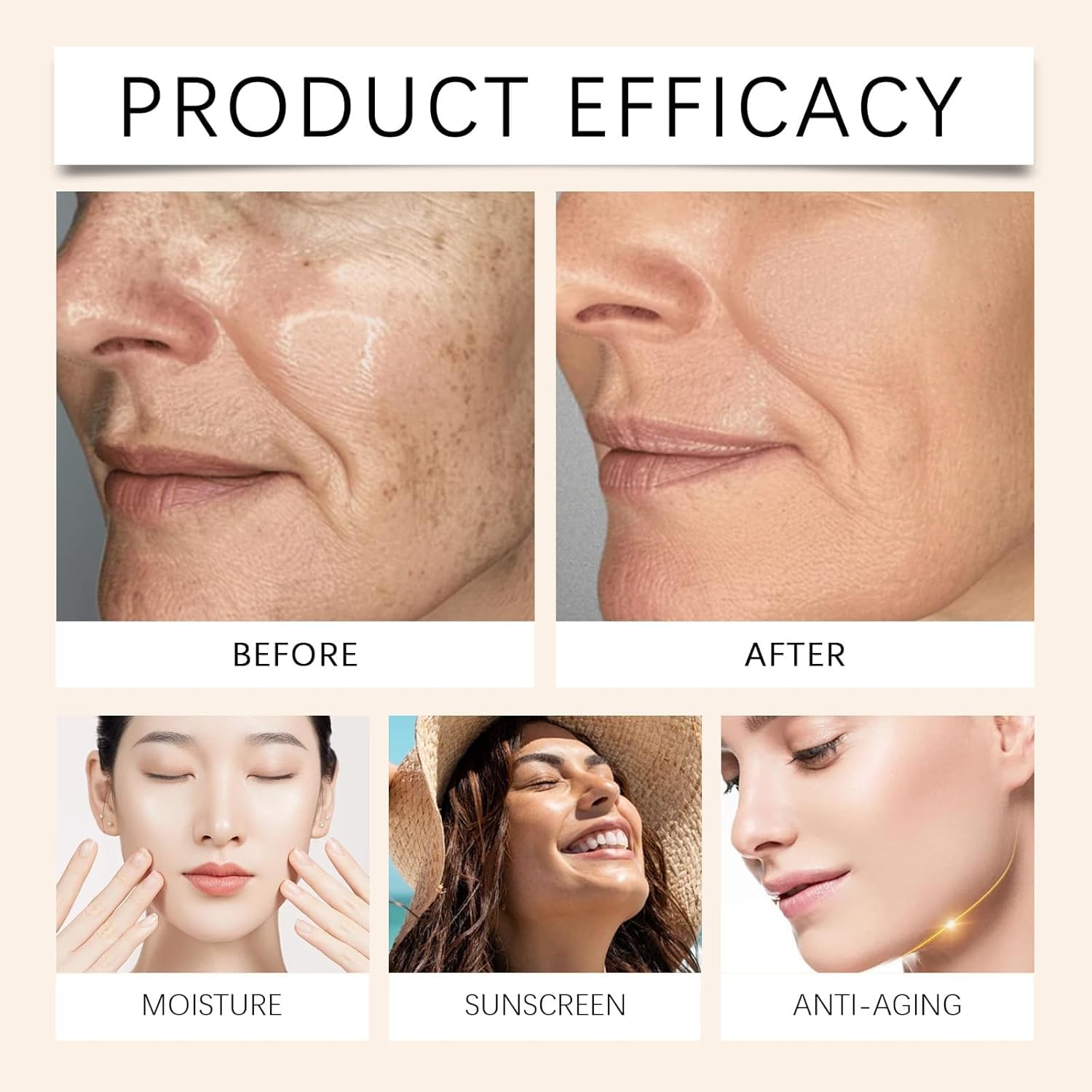 Coolord base 4 en 1 cobertura ajustable permite natural o completo sin esfuerzo