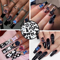 COOSLIM bowknot 3D nail charm creates cute, elegant accents for versatile designs.