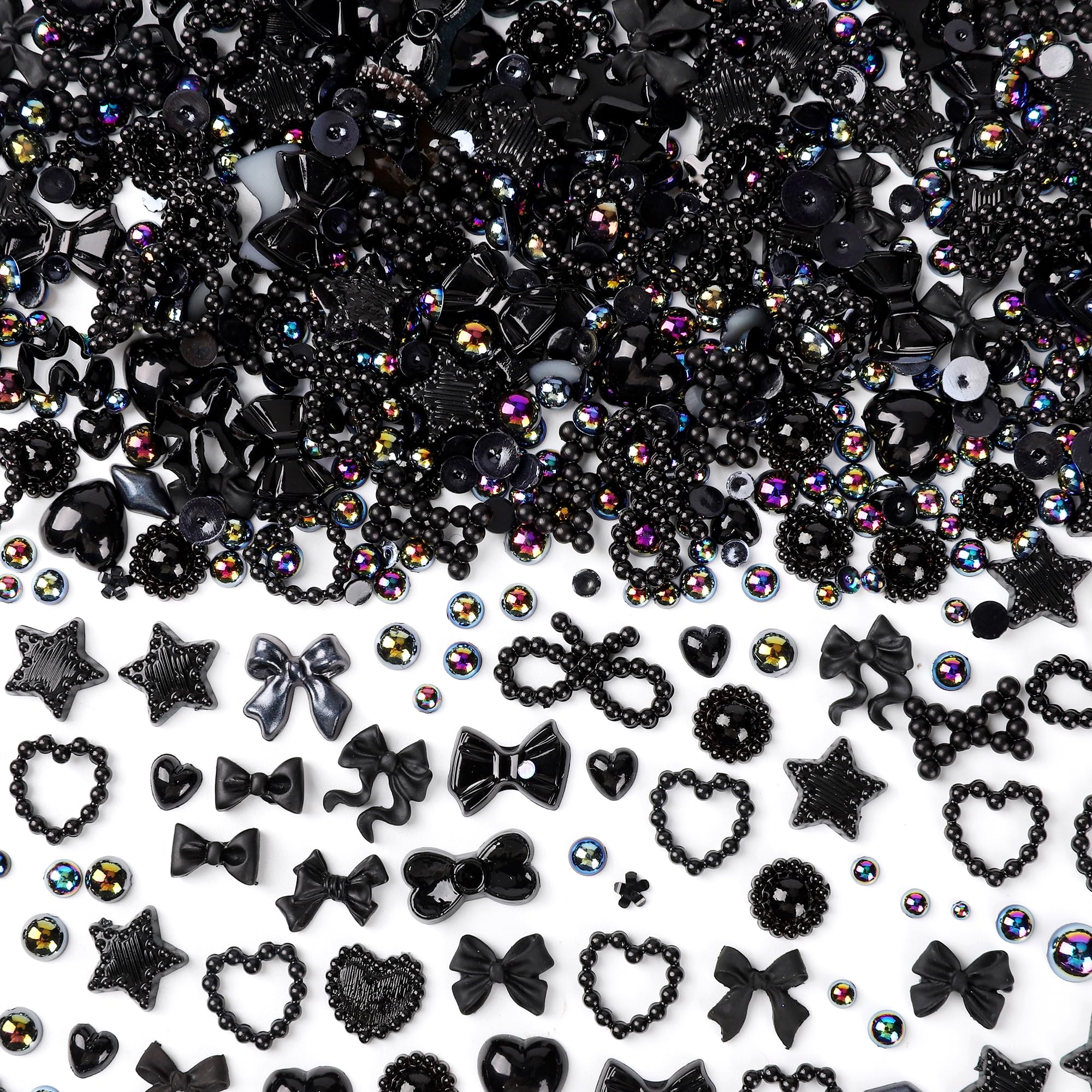 COOSLIM charms uñas corazones 3D para decoración elegante y duradera