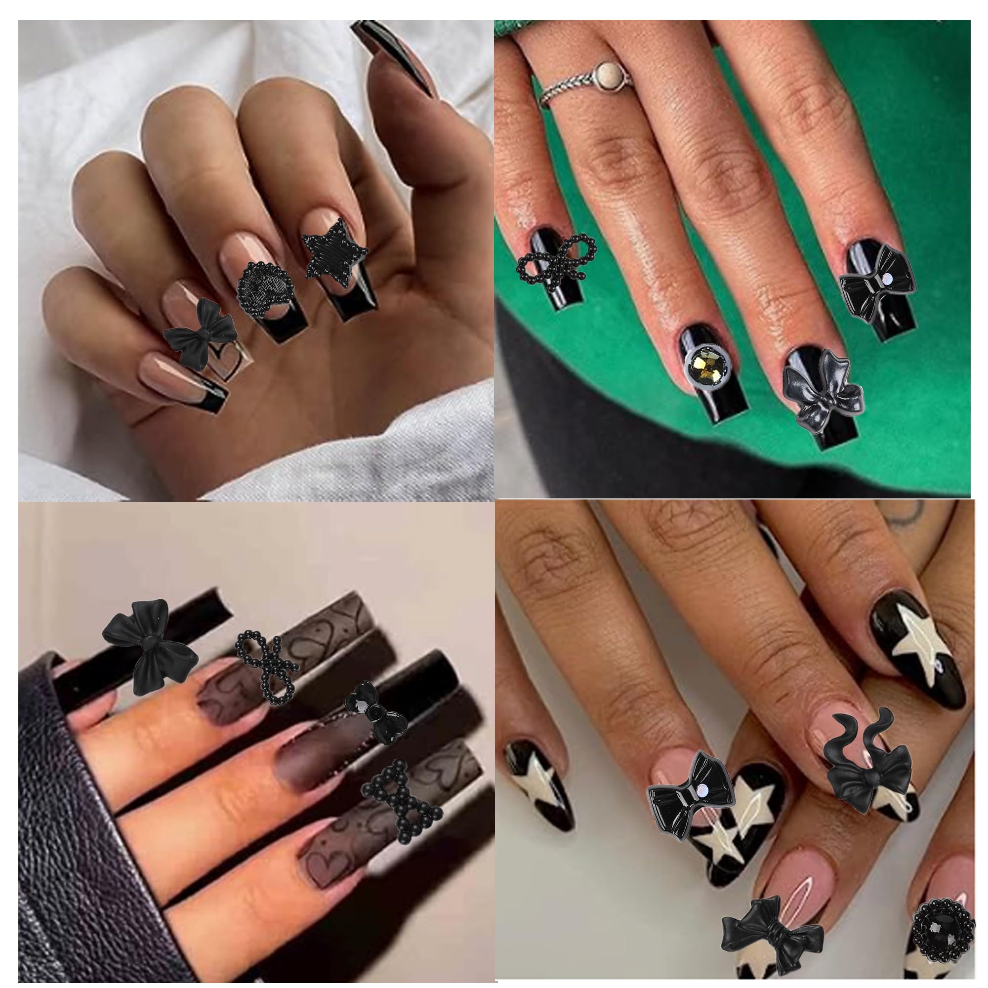 COOSLIM charms uñas girasoles 3D para look colorido y soleado