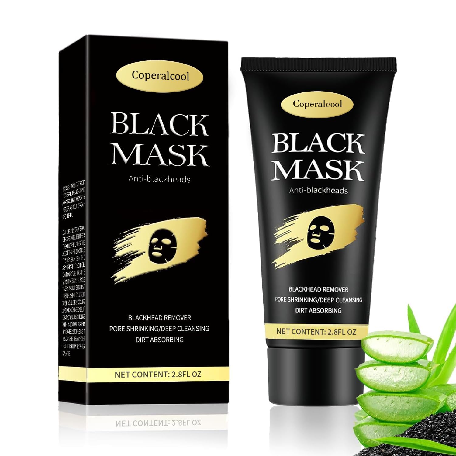 Coperalcool blackhead remover mask packaging ready for at-home pore care.