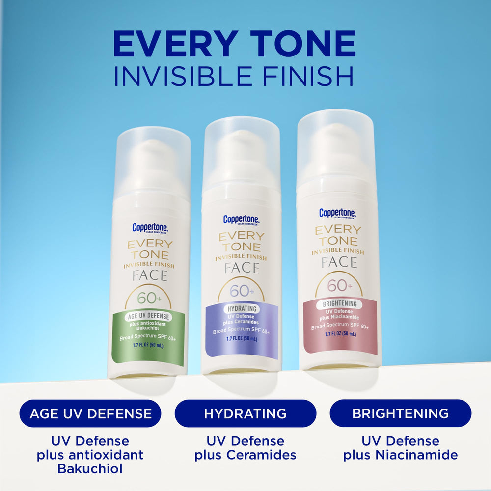 Coppertone Every Tone travel-size fits bags and on-the-go applications