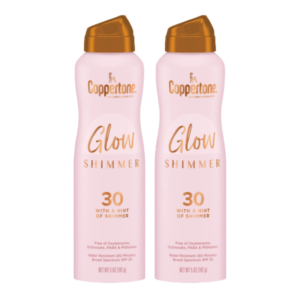Coppertone Glow brilla en bote: iluminador suave para la piel.