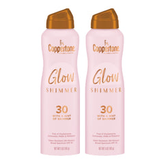 Coppertone Glow brilla en bote: iluminador suave para la piel.