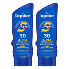 Coppertone Sport SPF 30: pack de dos botellas para exteriores