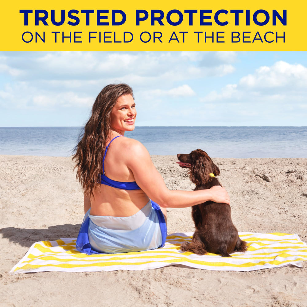 Pack a granel de Coppertone Sport SPF50: tres botellas para toda la temporada.
