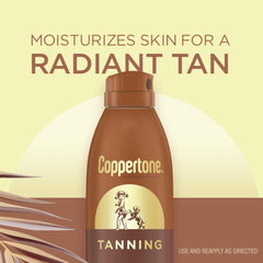 Coppertone sunscreen dry feel non-greasy provides comfortable wear.