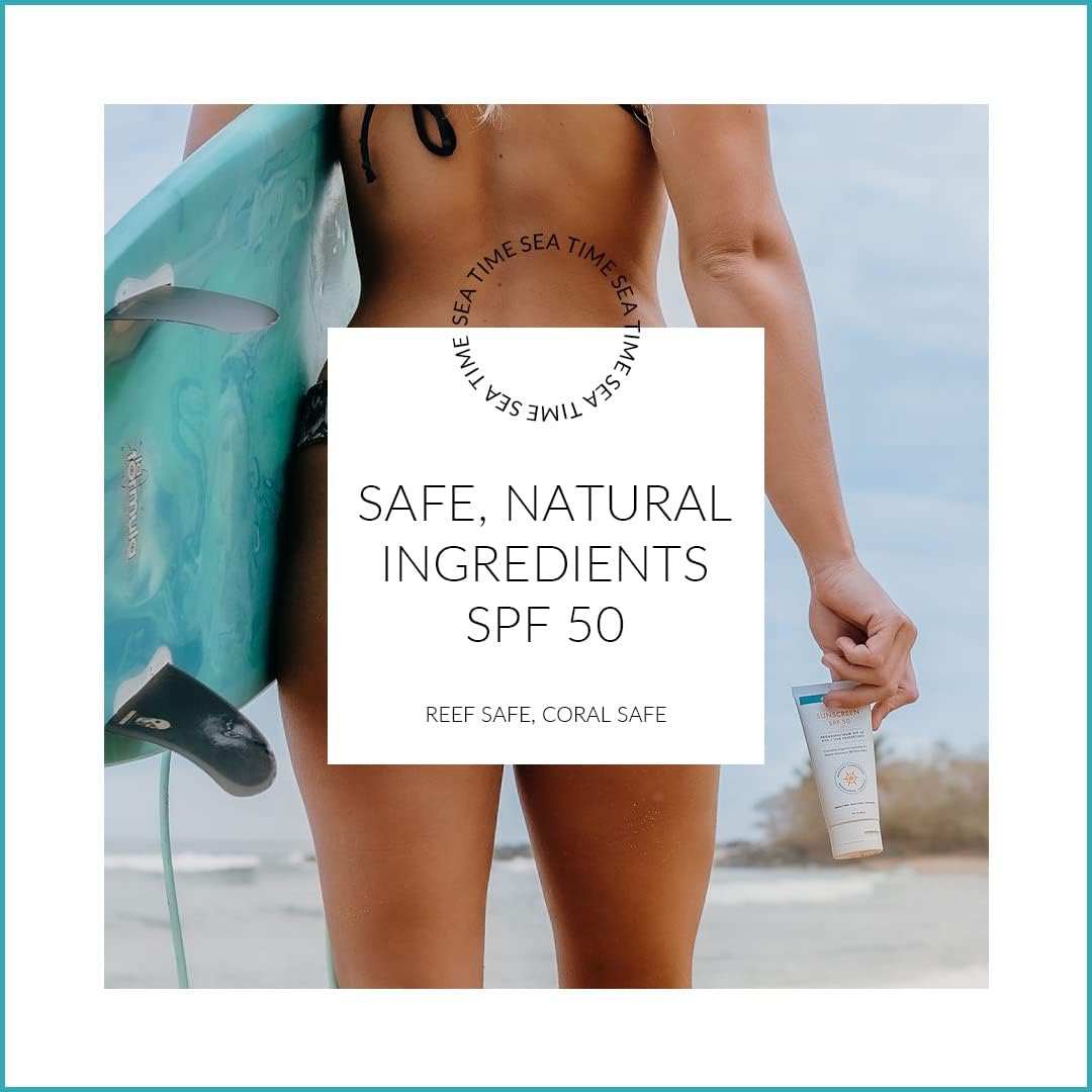 Coral Safe mineral sunscreen packaging highlighting biodegradable materials