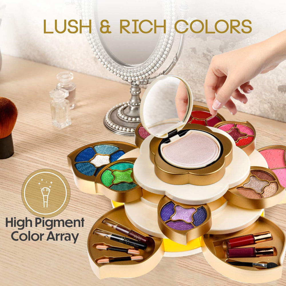 CoralBeau blush powders deliver a flattering rosy glow.