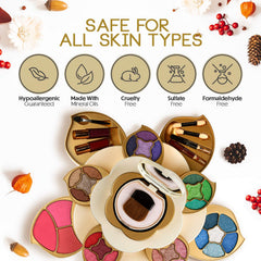 CoralBeau concealer and blush set helps even skin tone naturally.