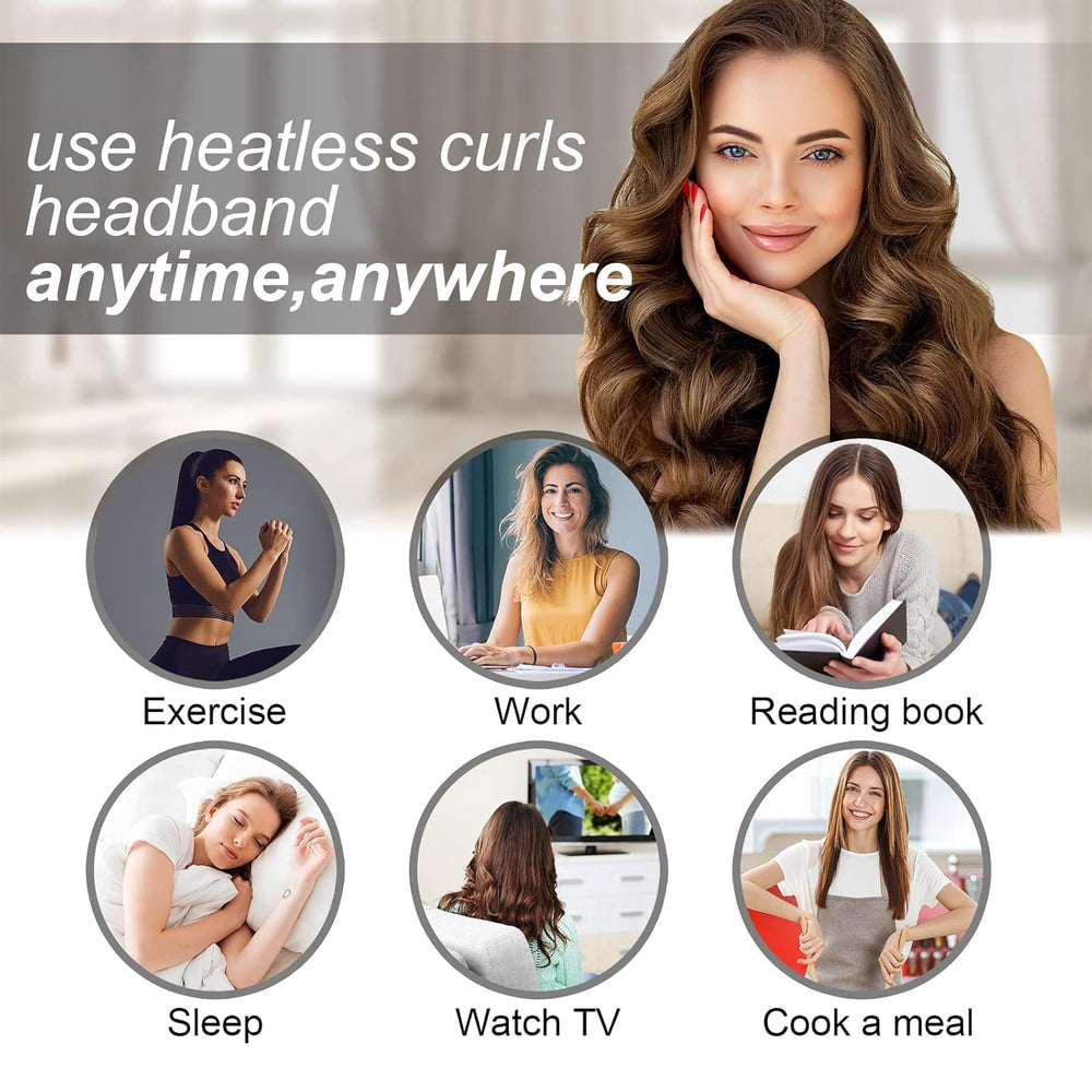 CORATED headband works for all hair types with gentle hold.
