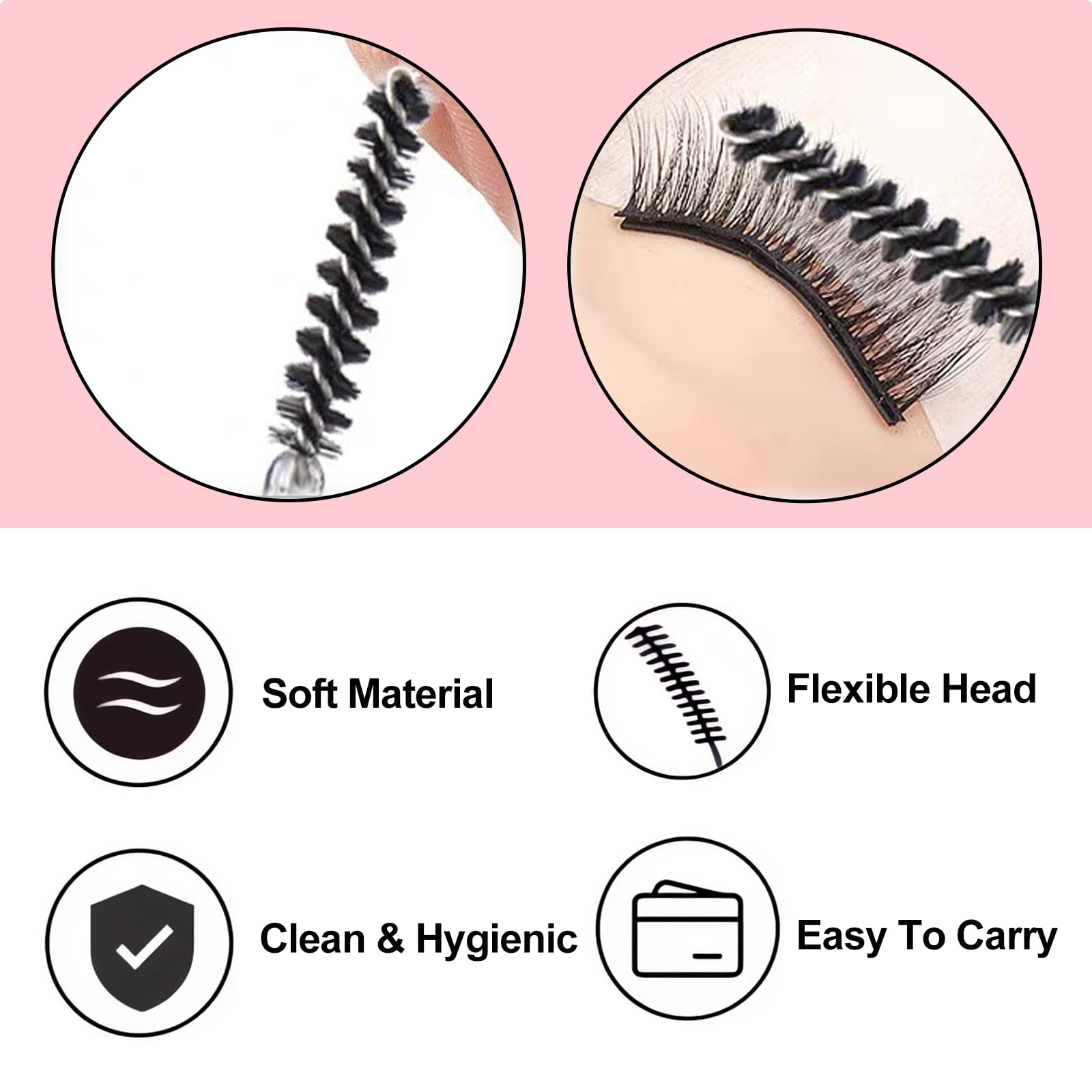 Corconess lash separating wand for clean lash lines and precise separation.