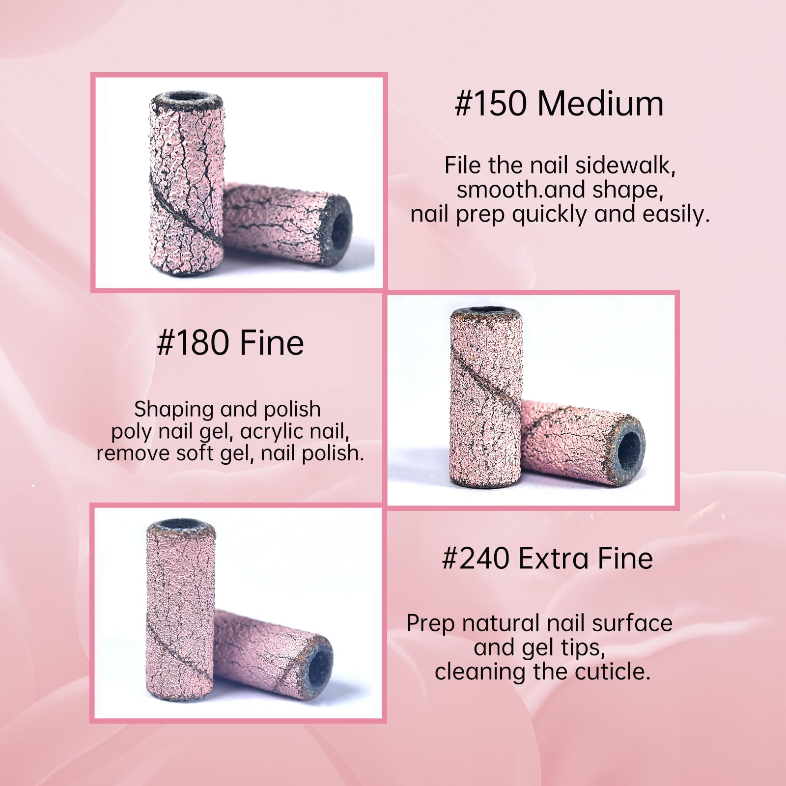 CORFULRA nail art DIY bands for manicure and pedicure at home.