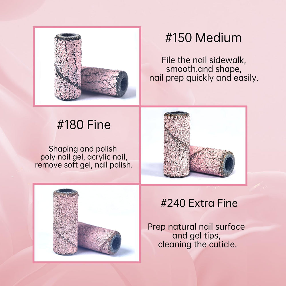 CORFULRA nail art DIY bands for manicure and pedicure at home.