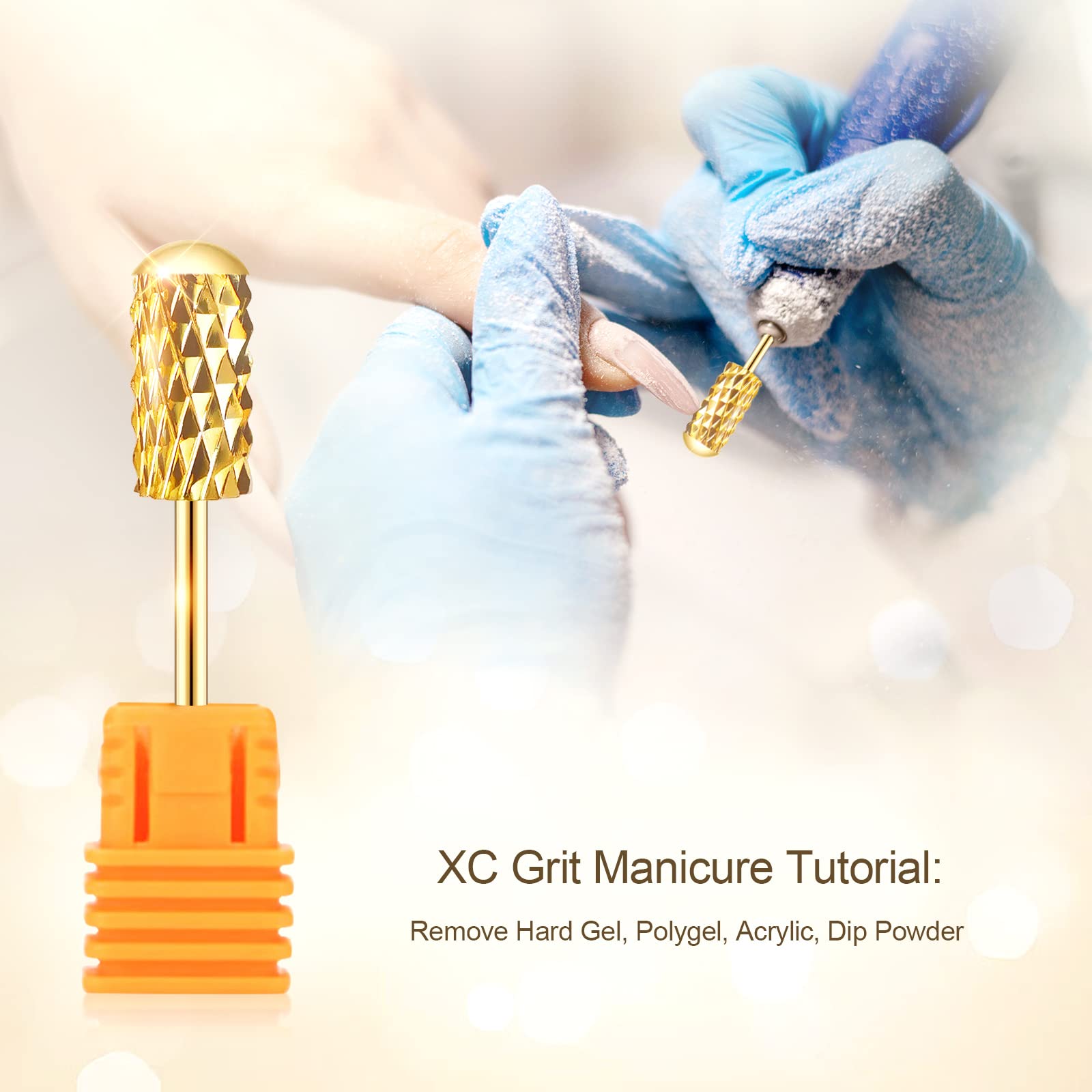 CORFULRA two direction rotation nail bit for left or right handed use