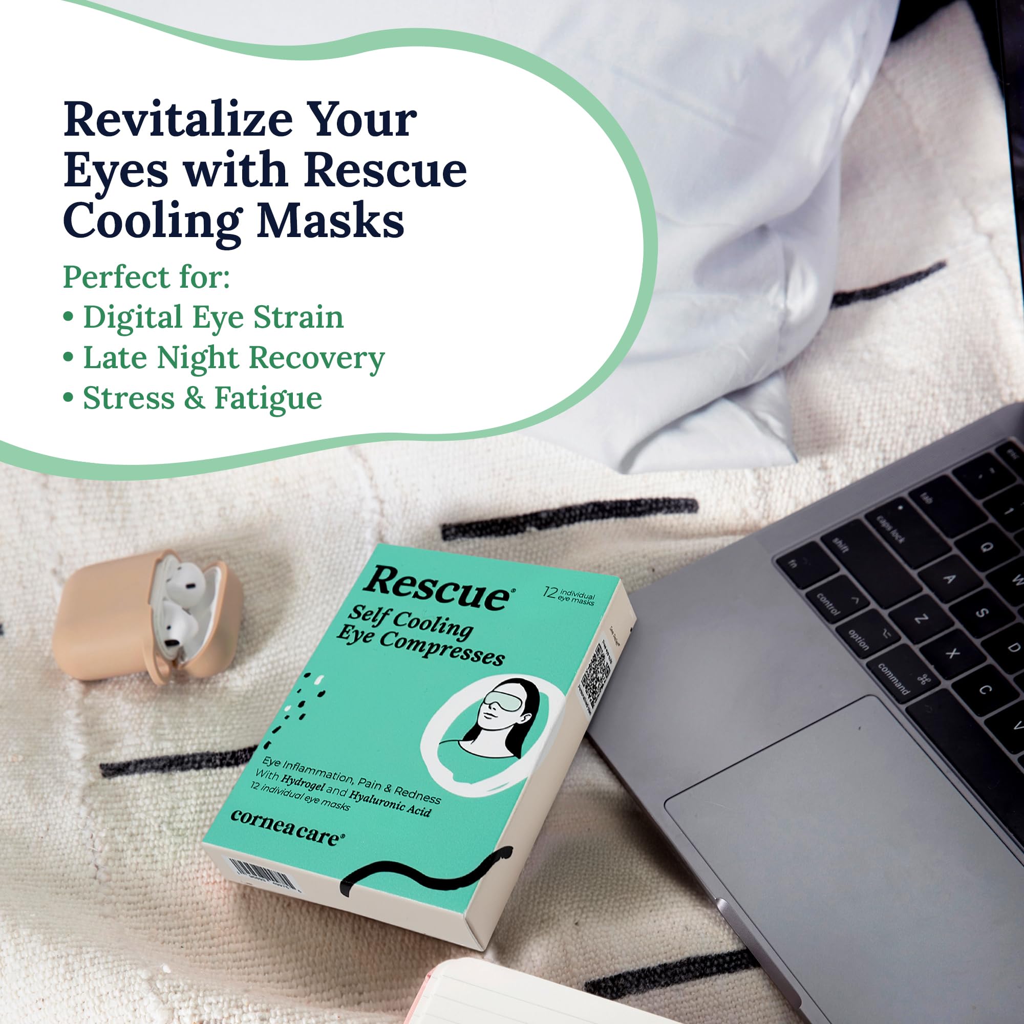 CorneaCare Rescue: diseño refrescante para aliviar irritación ocular ocasional