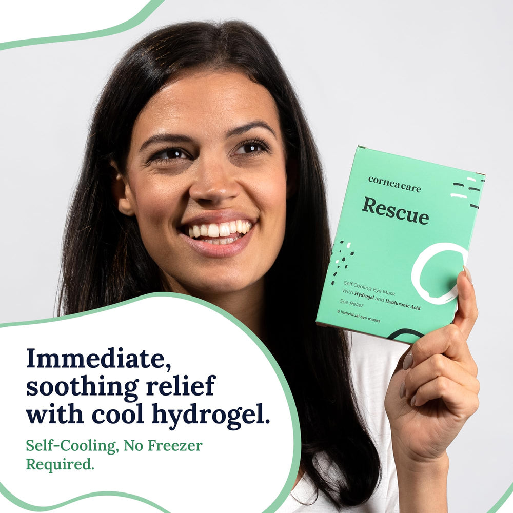 CorneaCare Rescue travel ready pack suitable for on the go use