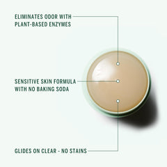 Live enzymes and plant-based formula neutralize odor with plant-based actives.