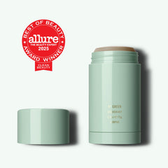 Packaging of Corpus Nº Green highlighting recycled materials and eco design.