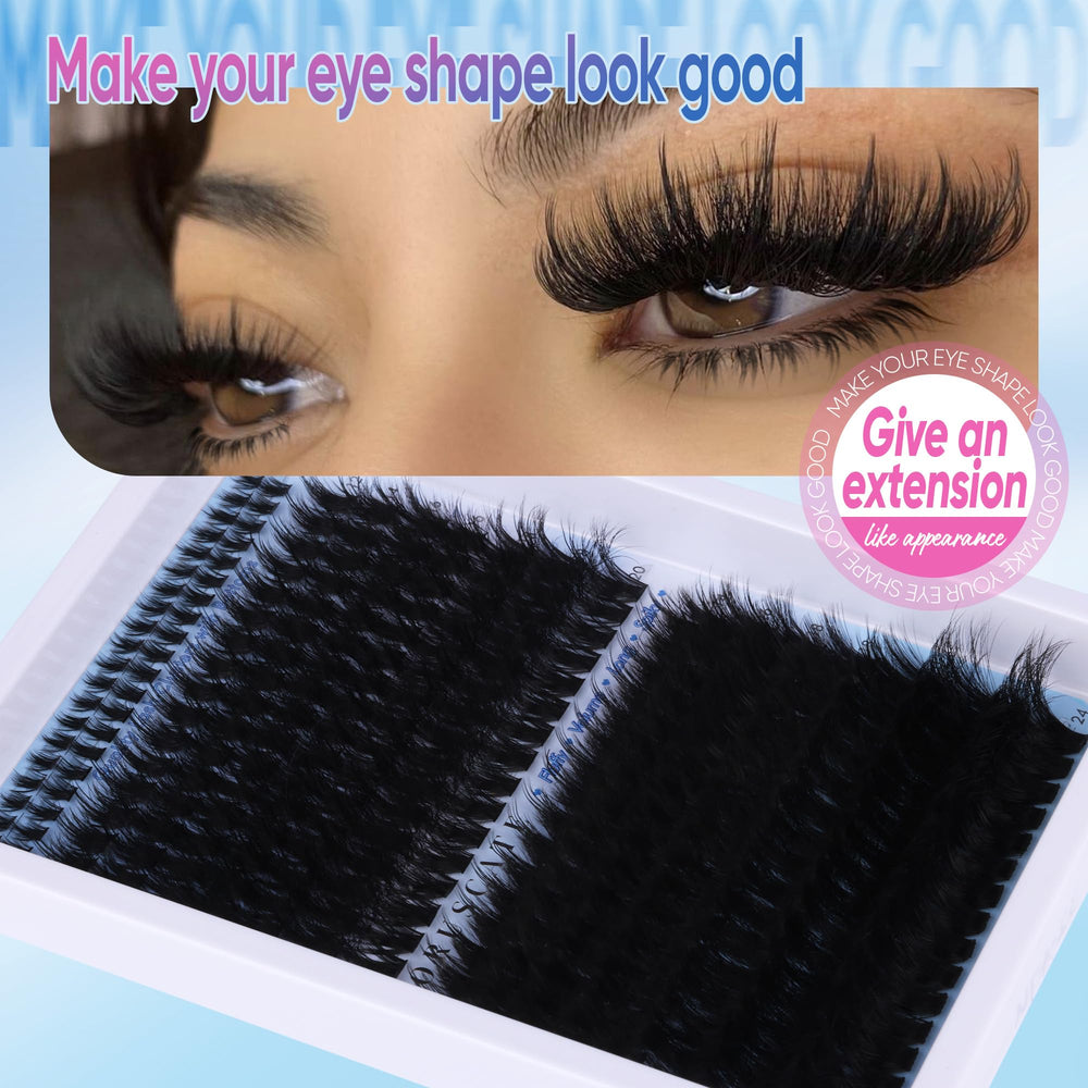 CORUSCATE bottom lashes 5-6mm add balanced frame for nights out.