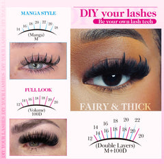 CORUSCATE precision lash tweezers for easy, mess-free application.
