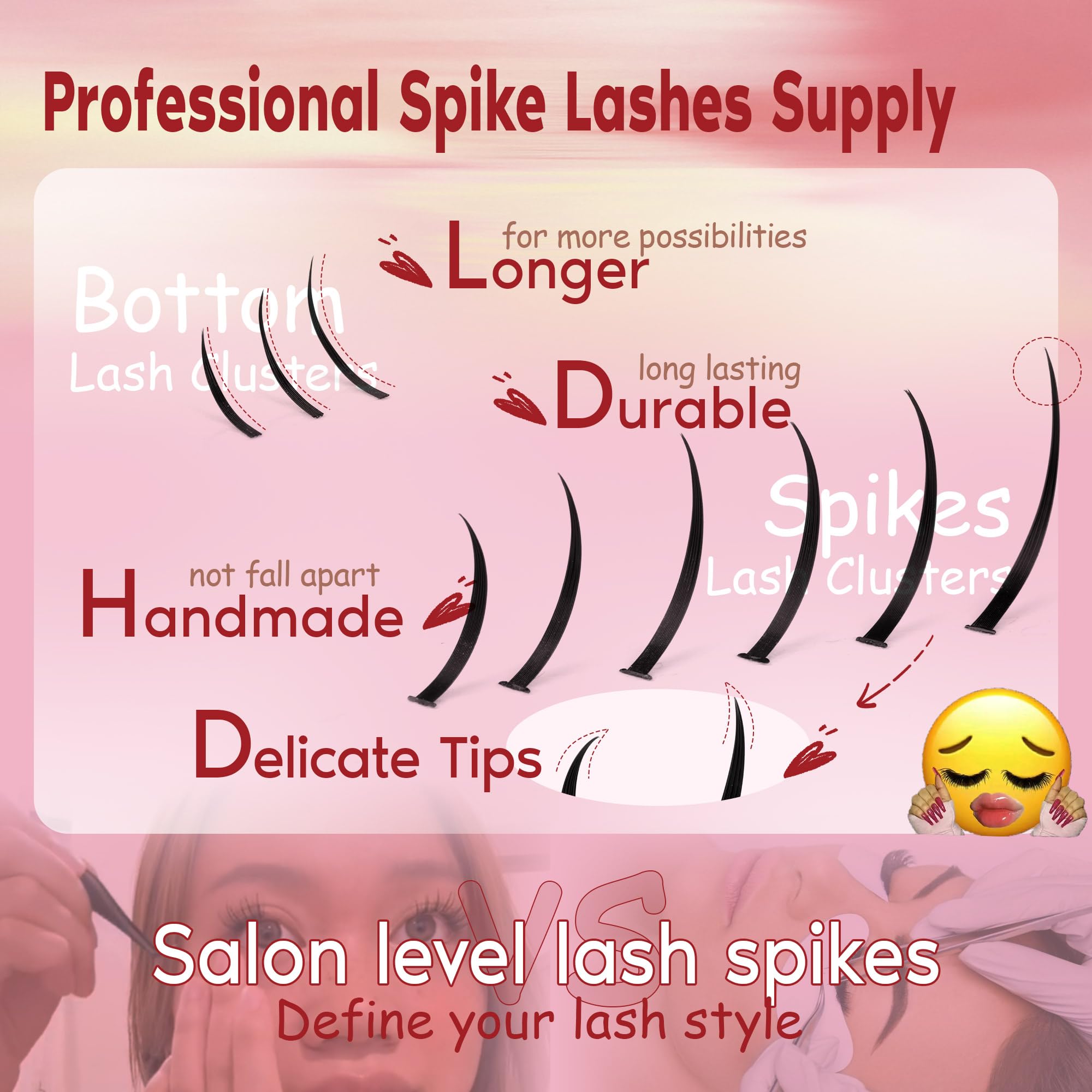 CORUSCATE manga-style clusters create anime-inspired lash visuals with precision.