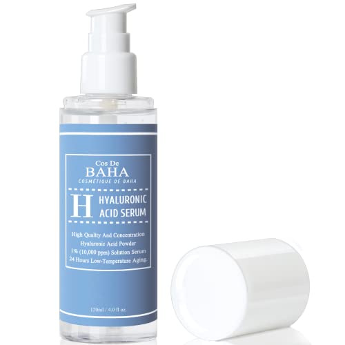Cos De BAHA Sérum hialuronico cuidado diario mejora hidratación percibida.