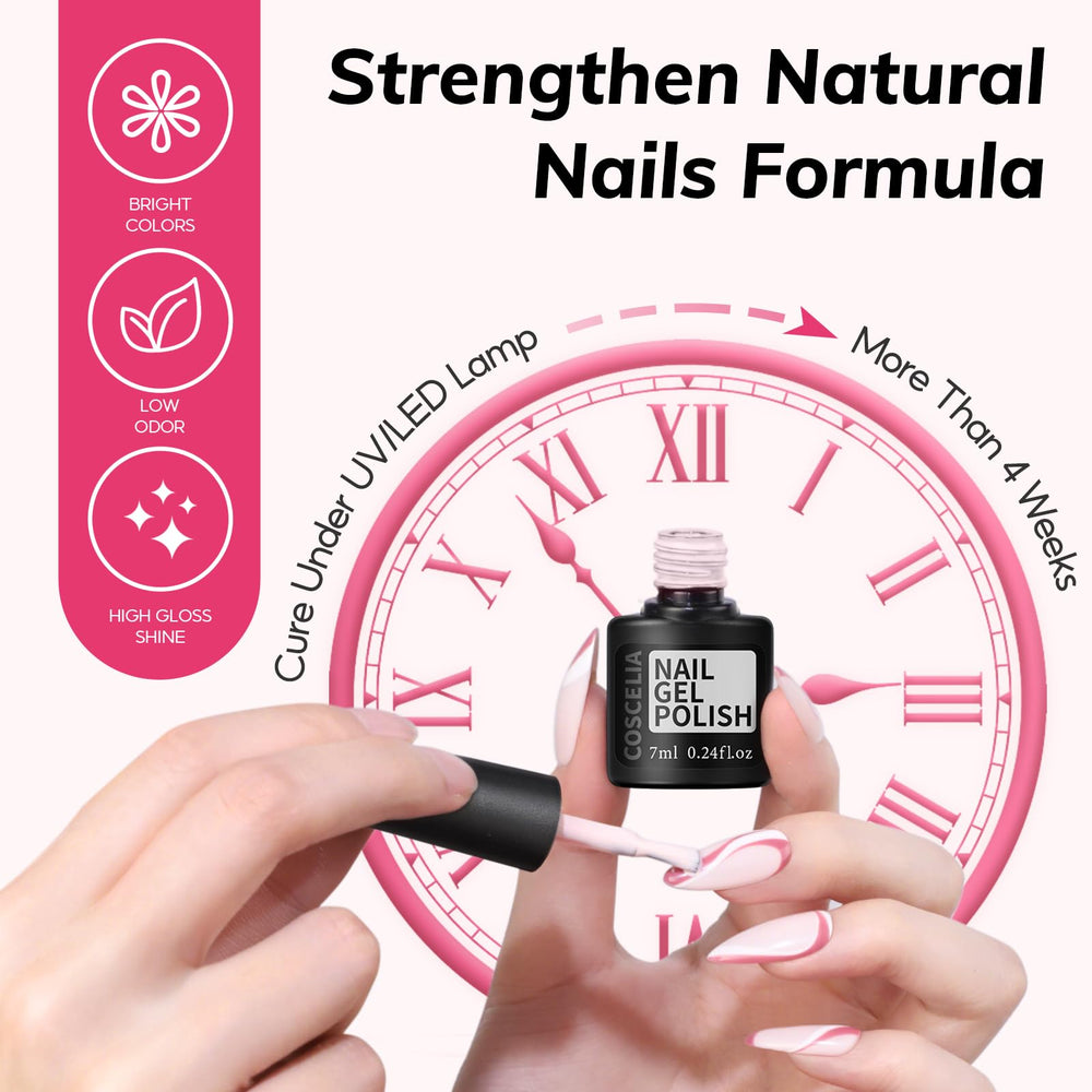 Coscelia glitter decorations for dazzling nail art