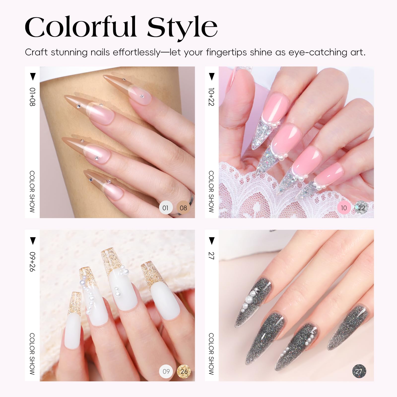 COSCELIA professional nail lamp for fast, even curing at home.