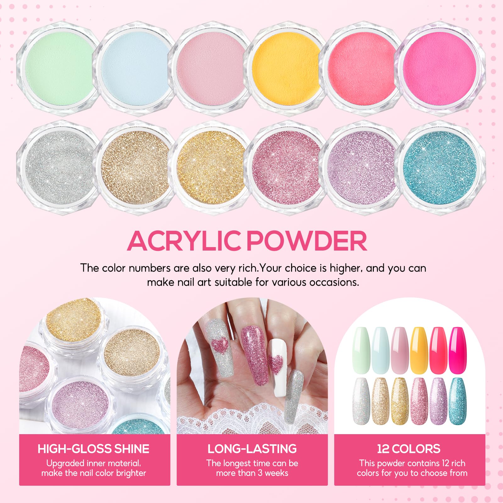 COSCELIA regalo kit uñas: ideal para sorprender a una amante de la belleza.