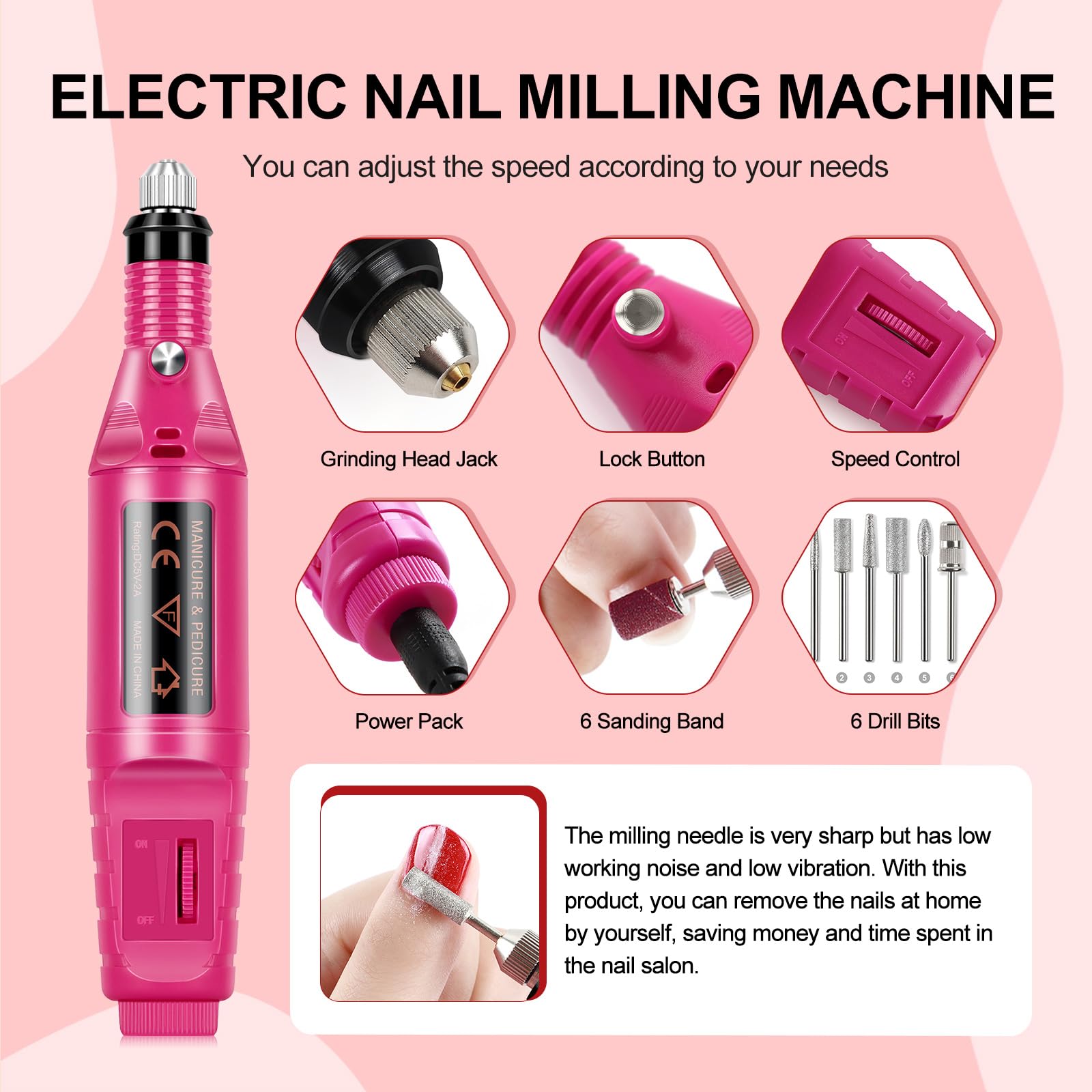 COSCELIA top and base coat set extends polish wear and shine.