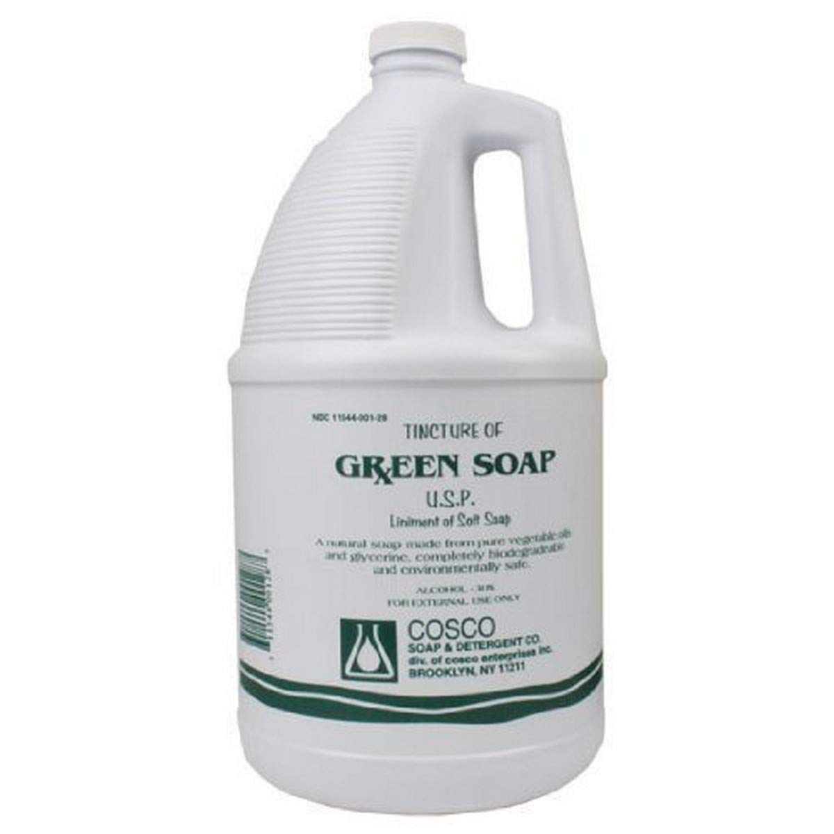 Cosco Pure Green Soap bottle for tattoo prep and stencil application, promotes clean skin.