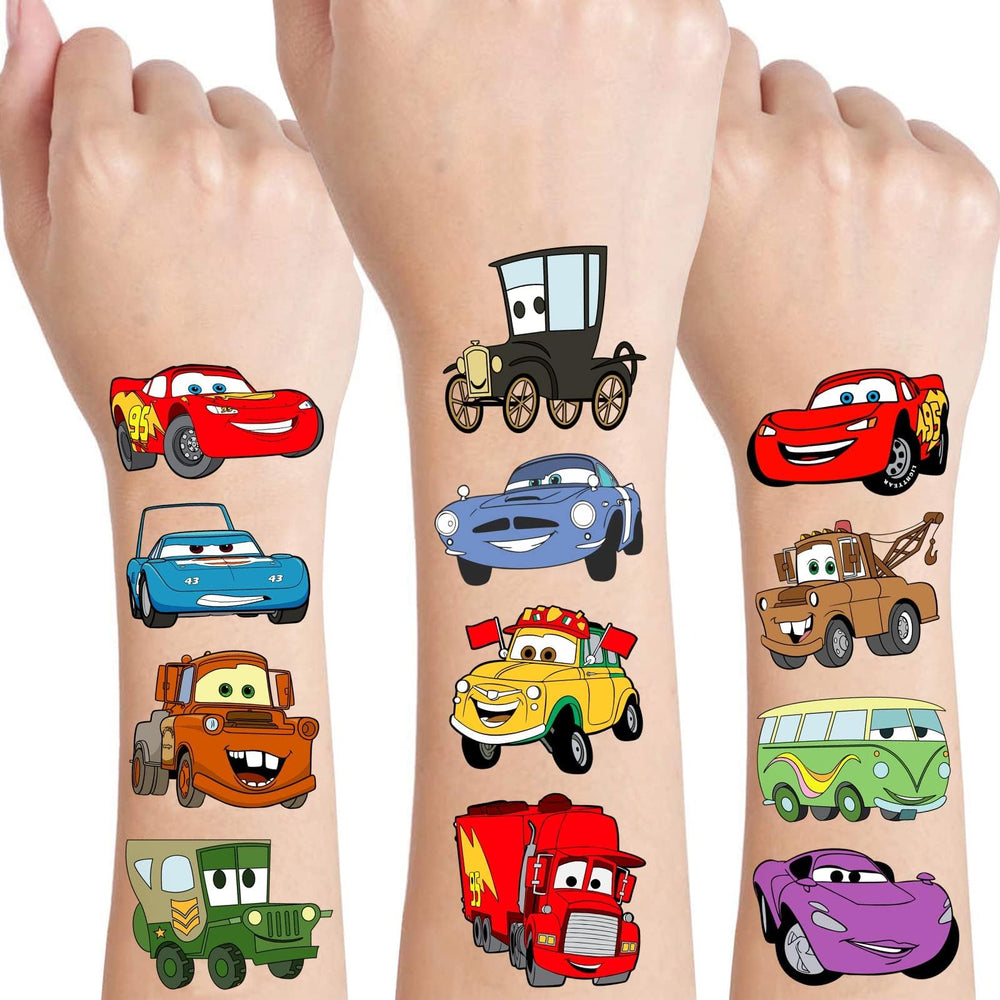 Cosershow Cars tatuajes con 17 diseños para colección