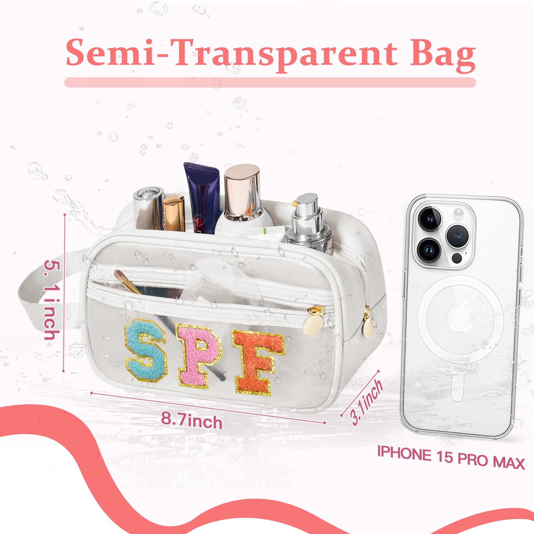COSHAYSOO beach-day organizer keeps family sunscreens sorted and protected