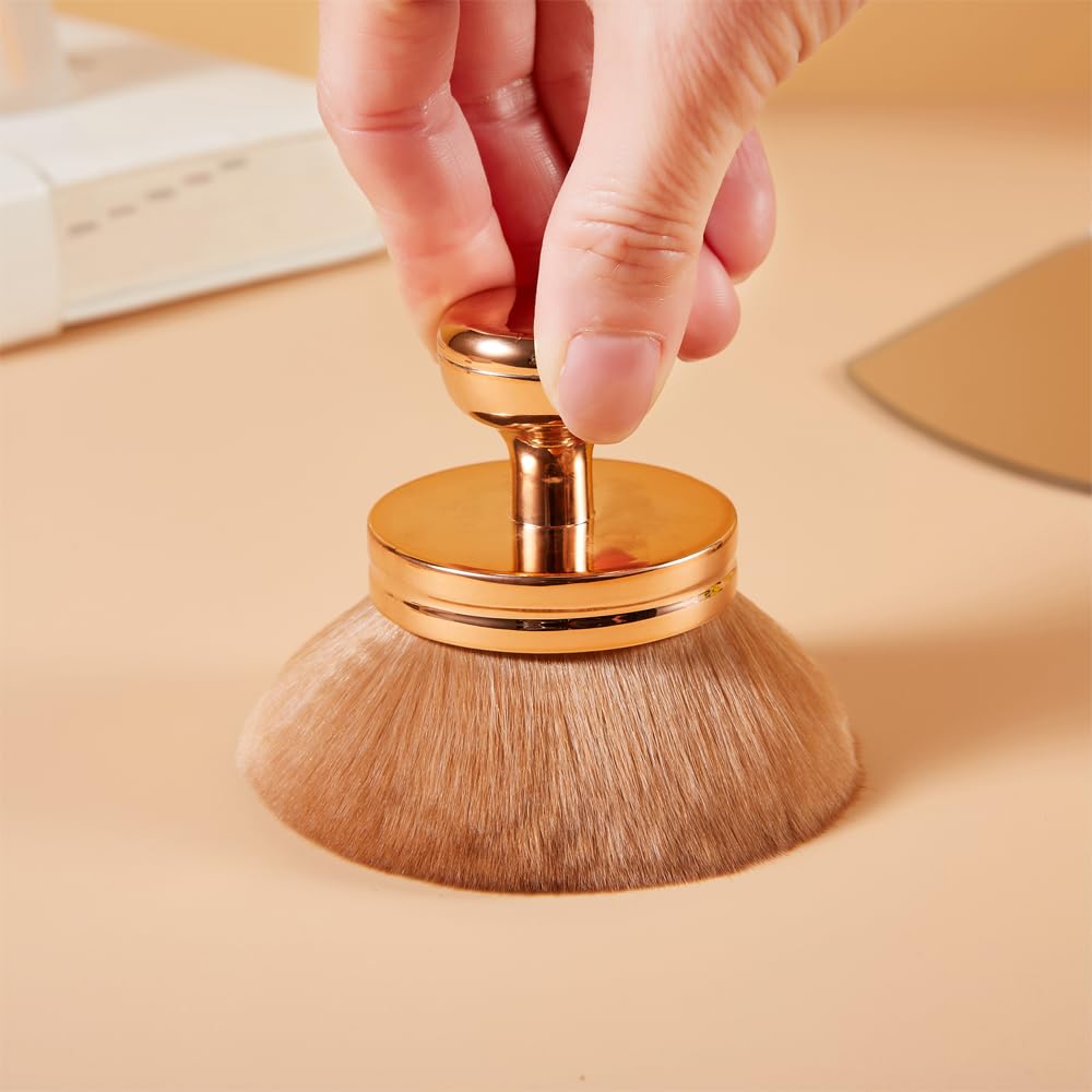 COSHINE versatile brush for powder, foundation, blush, and bronzer.
