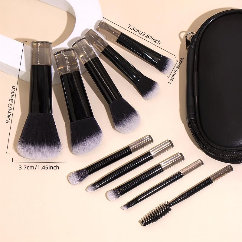 COSHINE powder and blush brush with plush vegan bristles.