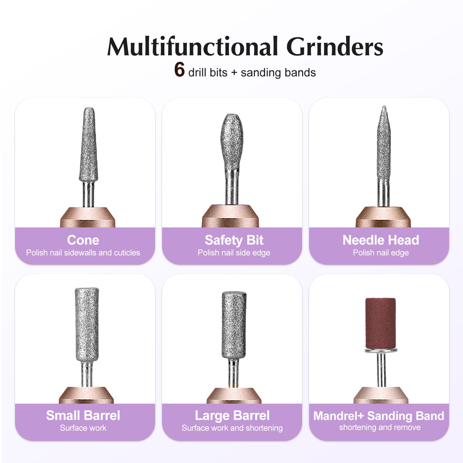 COSLUS C40 beginner-friendly nail drill for easy learning and consistent results