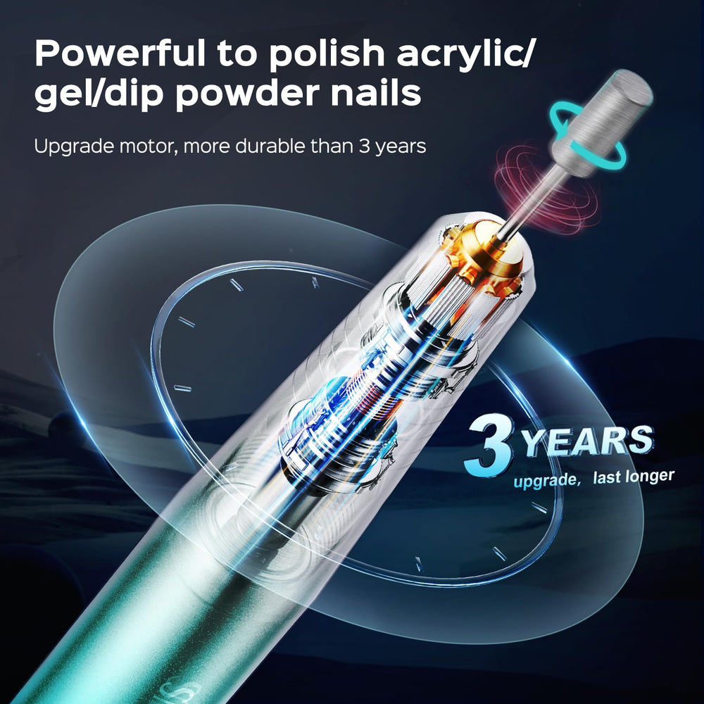 COSLUS C40 portable nail drill kit suitable for on-the-go use