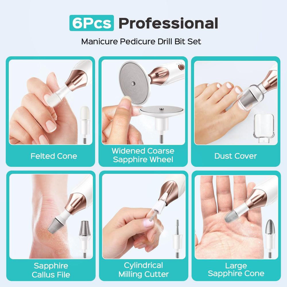 COSLUS C43 home salon quality for at-home pedicure and manicure.
