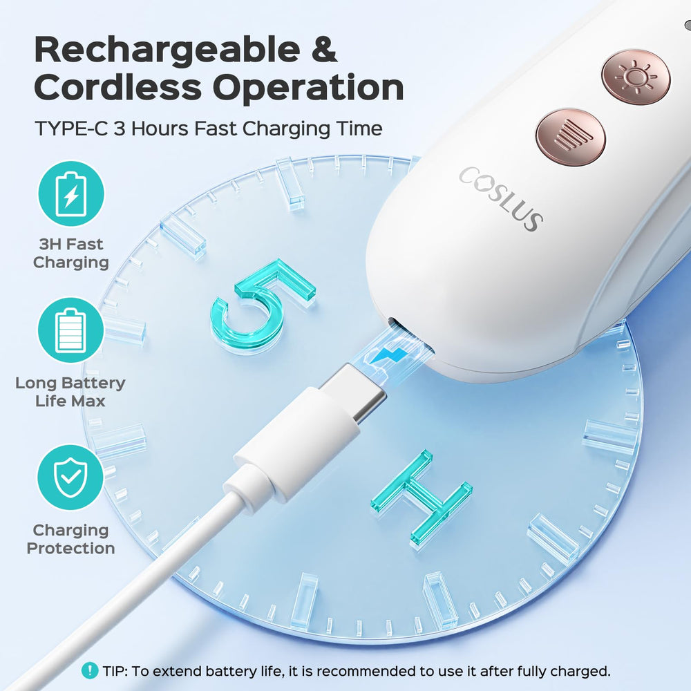 COSLUS C43 Type-C charging cable keeps you ready for sessions.