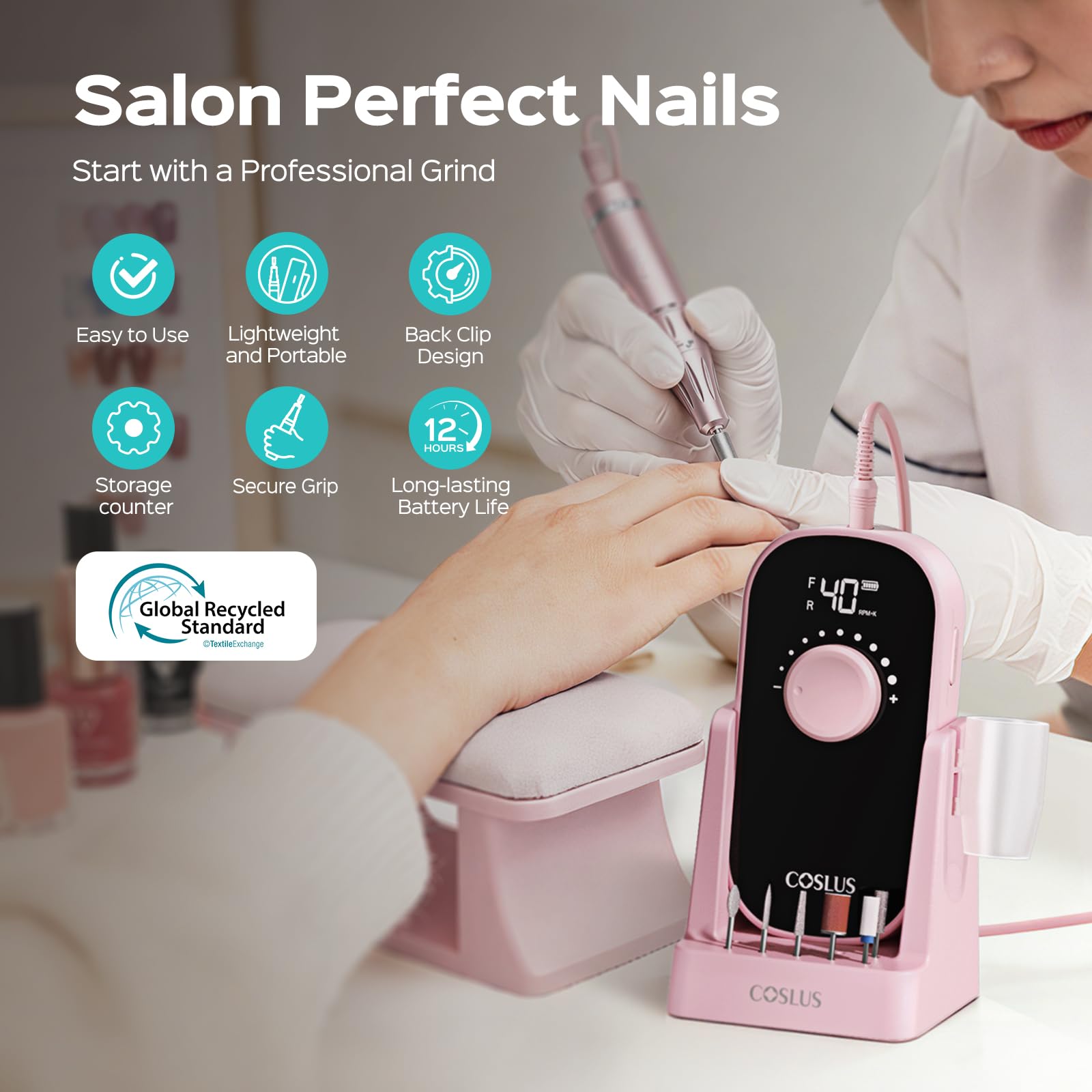 COSLUS E51 31 sanding bands for versatile prep tasks.