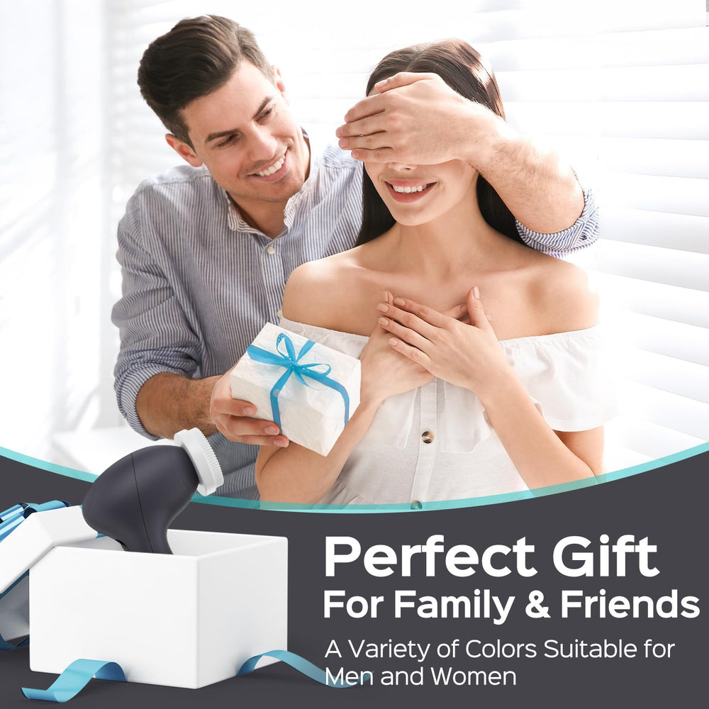 Coslus Face Scrubber interchangeable heads support shared family use.