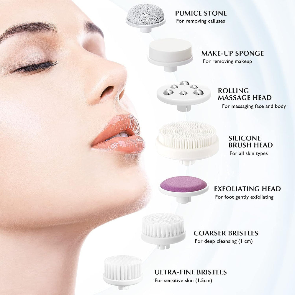 COSLUS exfoliating head boosts surface refinement on skin
