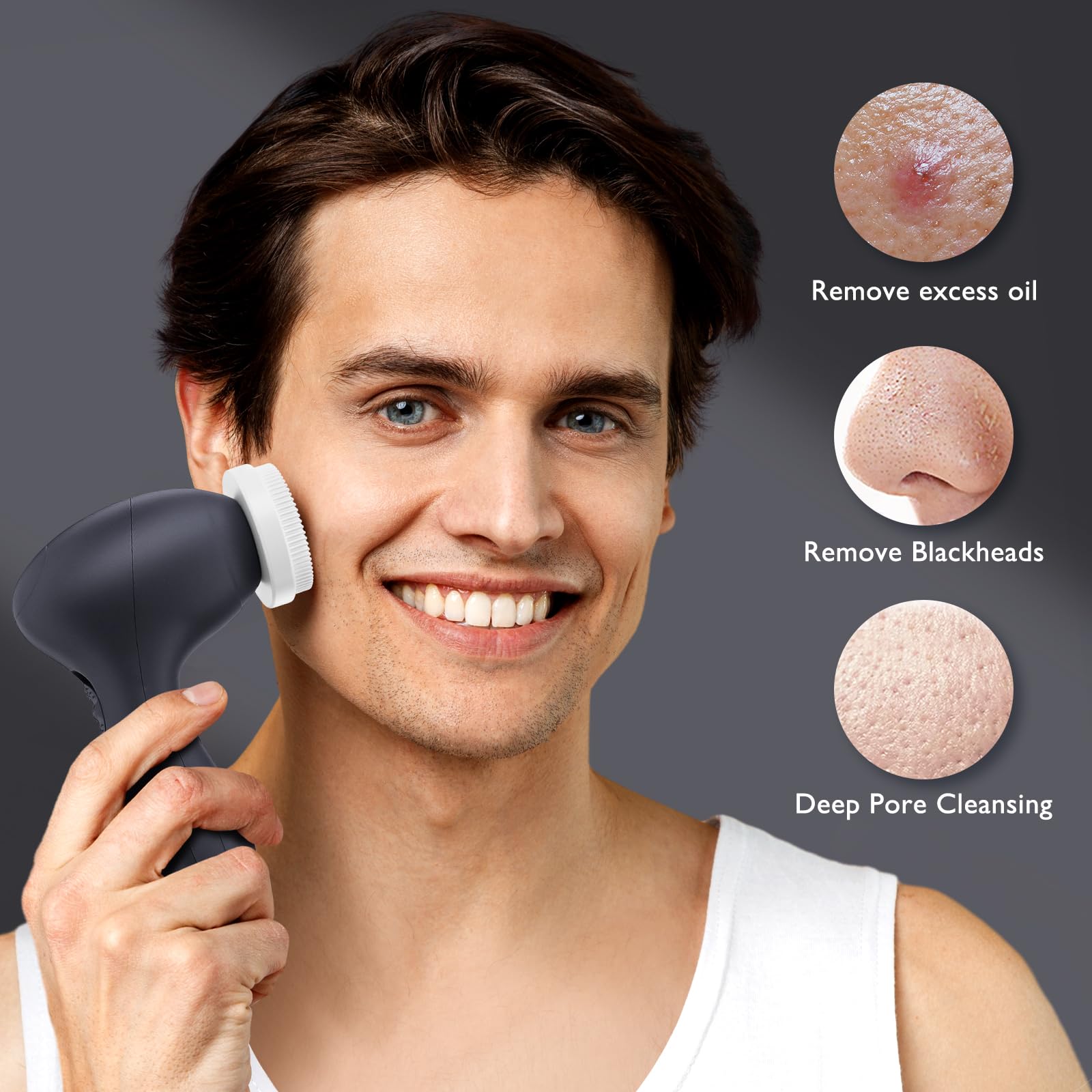 COSLUS makeup remover sponge helps complete makeup removal