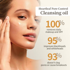 COSMOO Emulsiona con agua para eliminar maquillaje sin irritación.